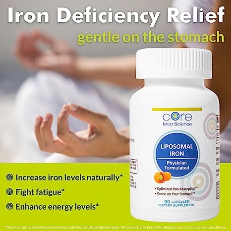 Liposomal Iron - Capsules (90 Count/90 Servings)