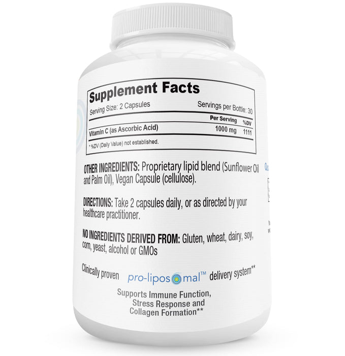 Liposomal Vitamin C - Capsules (60 Count / 30 Servings)