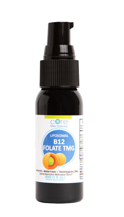 Bottle of B-12 Folate Spray
