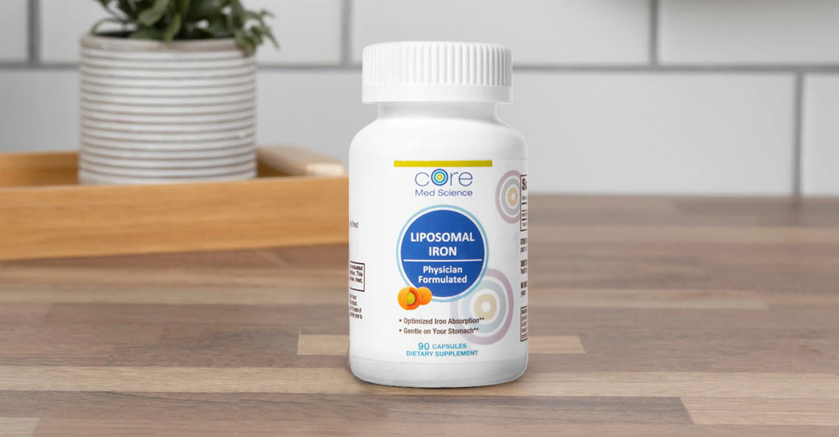 The Best Iron Supplement You Haven't Tried Yet: Why Core Med Science's Liquid Liposomal Iron Stands Out