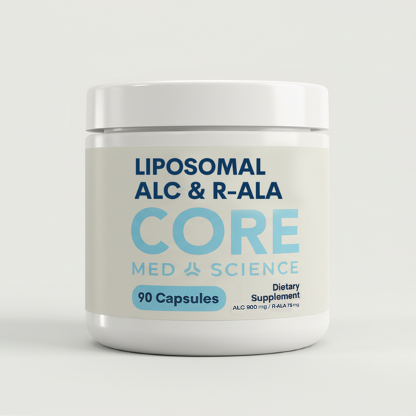 Liposomal ALC and R-ALA - Capsules (90 Count/ 30 Servings) – Core