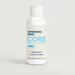 White bottle with white cap containing clear liquid labeled "Liposomal NAD+ CORE" in blue and light blue text with citrus fla