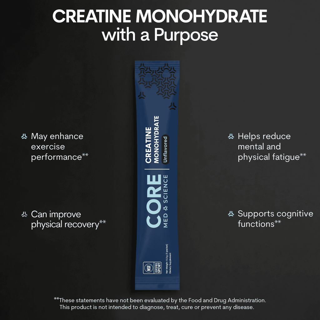 Creatine Monohydrate 45 Single-Serve Stick Packs