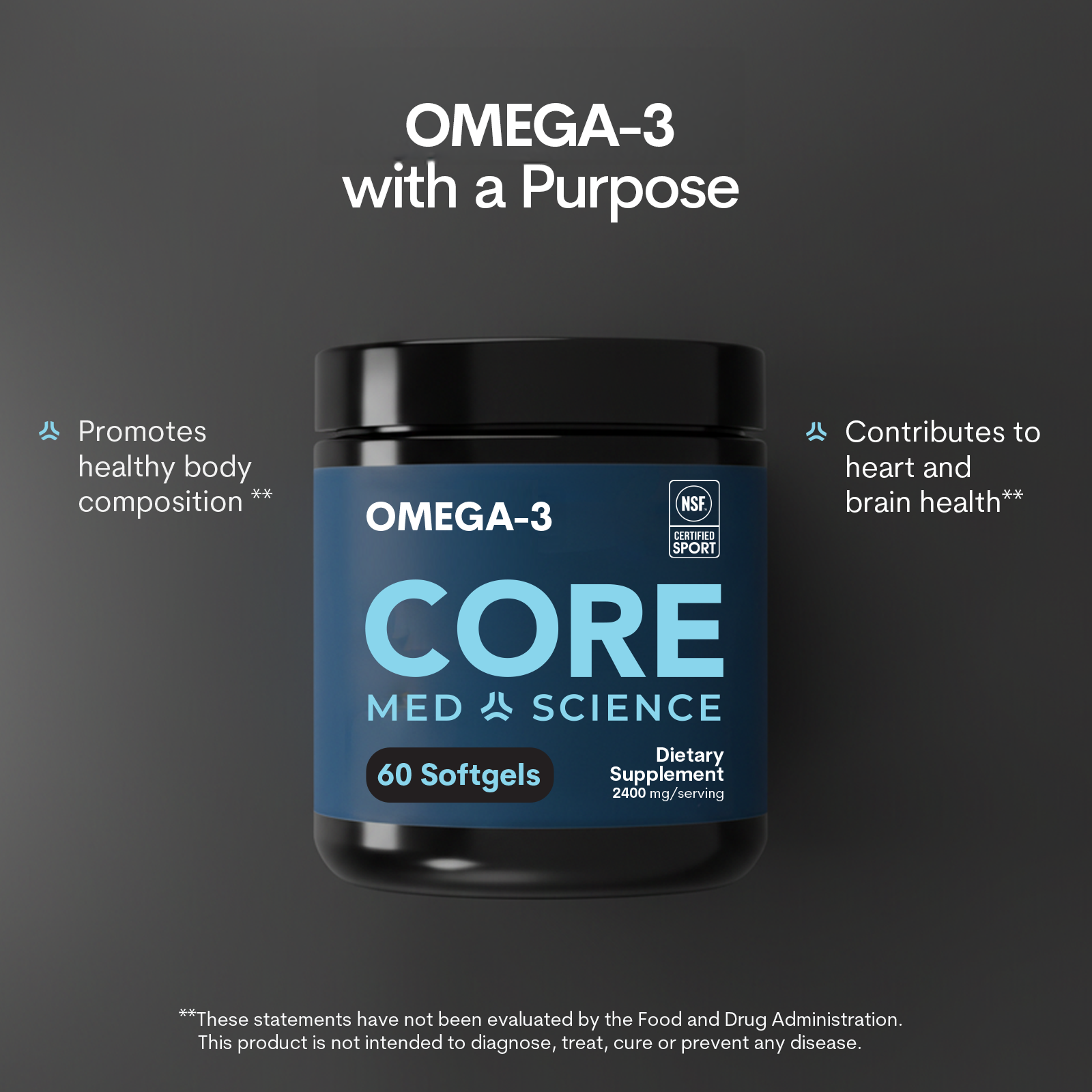 Omega-3 60CT Softgels
