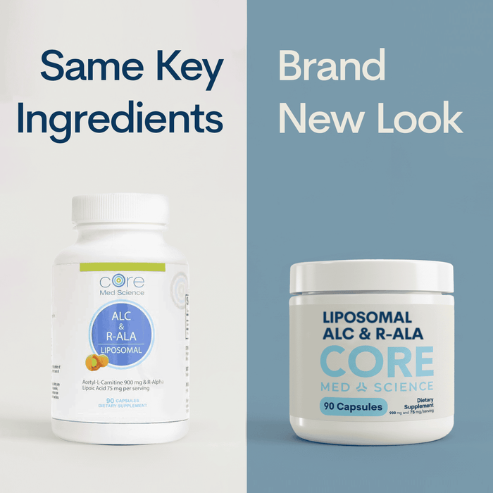 Liposomal ALC and R-ALA - Capsules (90 Count/ 30 Servings)