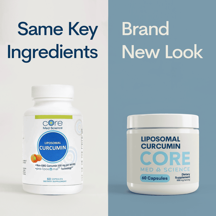 Liposomal Curcumin 500 mg - Capsules (60 Count/ 30 Servings)
