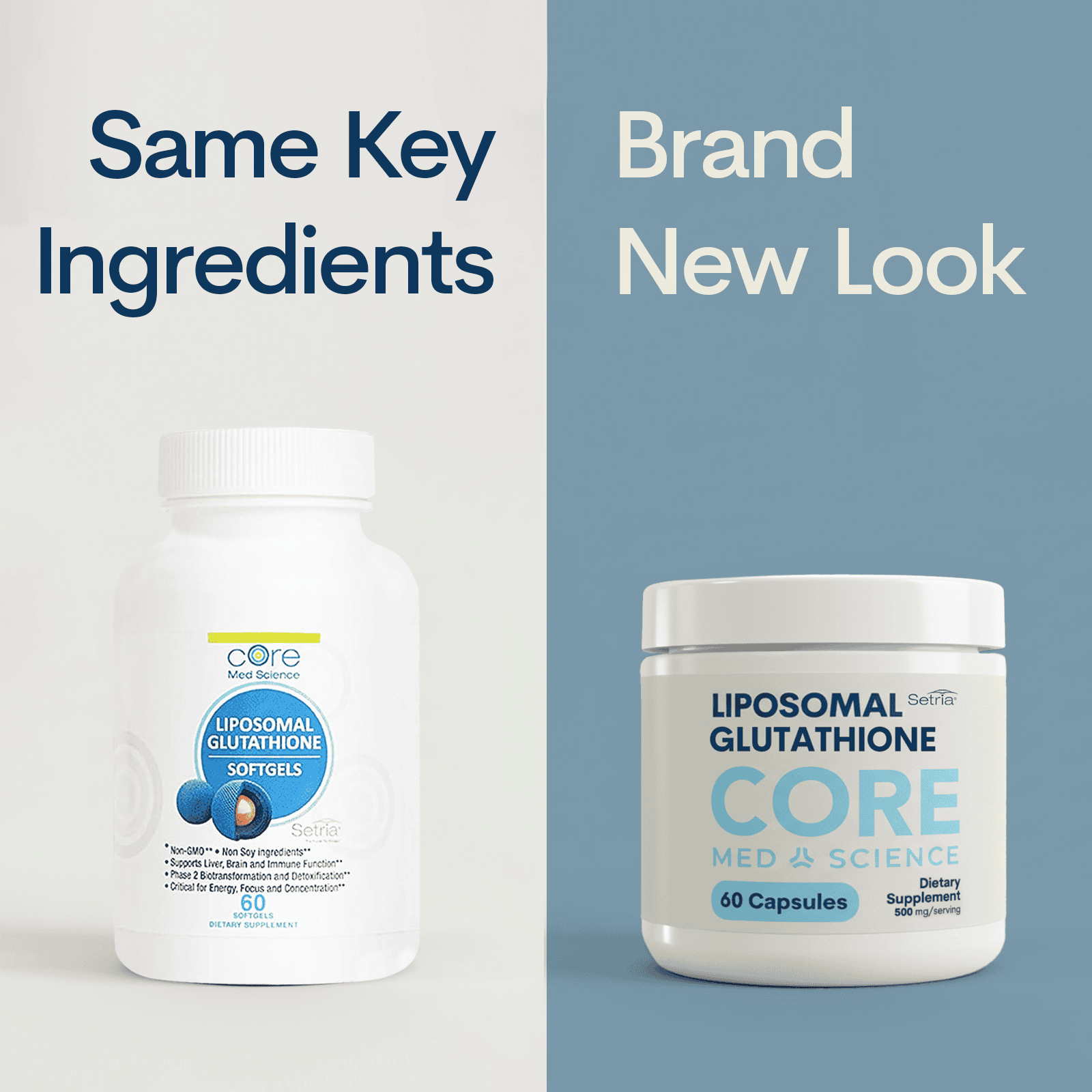 Liposomal Glutathione - Capsules  (60 capsules / 30 servings)