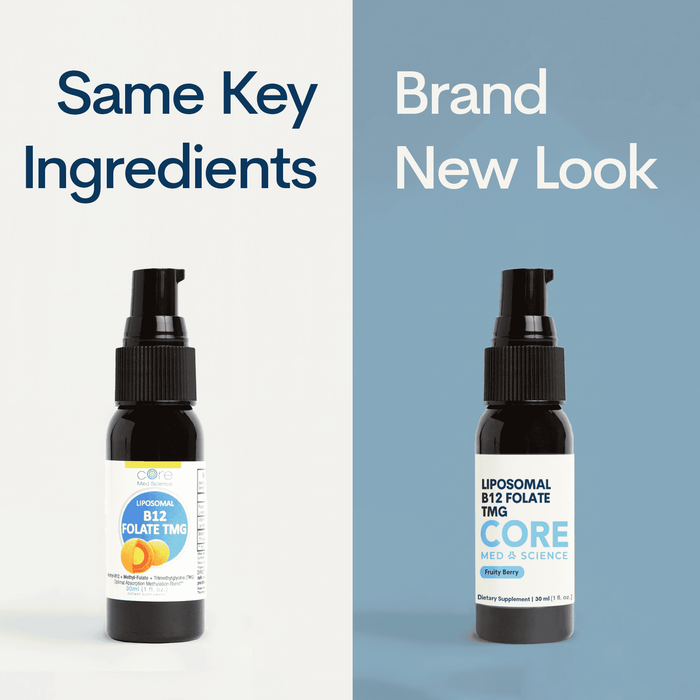 Liposomal B-12 Folate TMG - Liquid Spray (1 FL OZ/ 30 Servings)