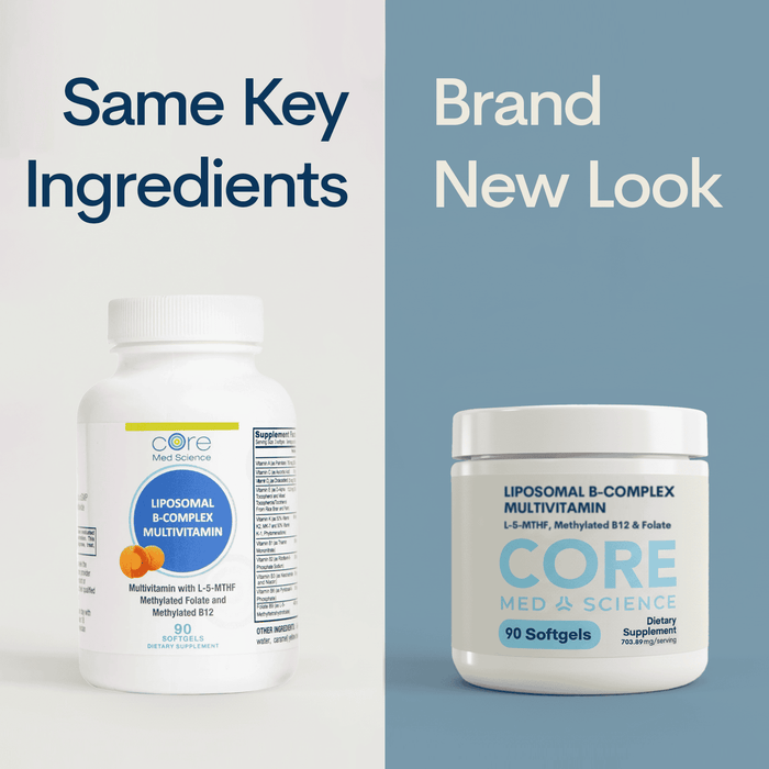 Liposomal Active B-Complex Multivitamin w/Minerals - Softgels (90 Count/ 30 Servings)