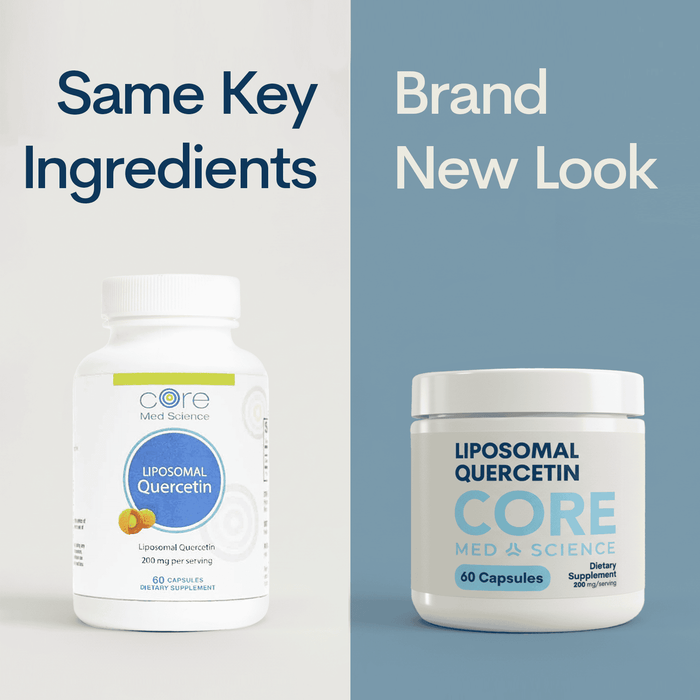 Liposomal Quercetin 200mg - Capsules (60 count / 30 servings)