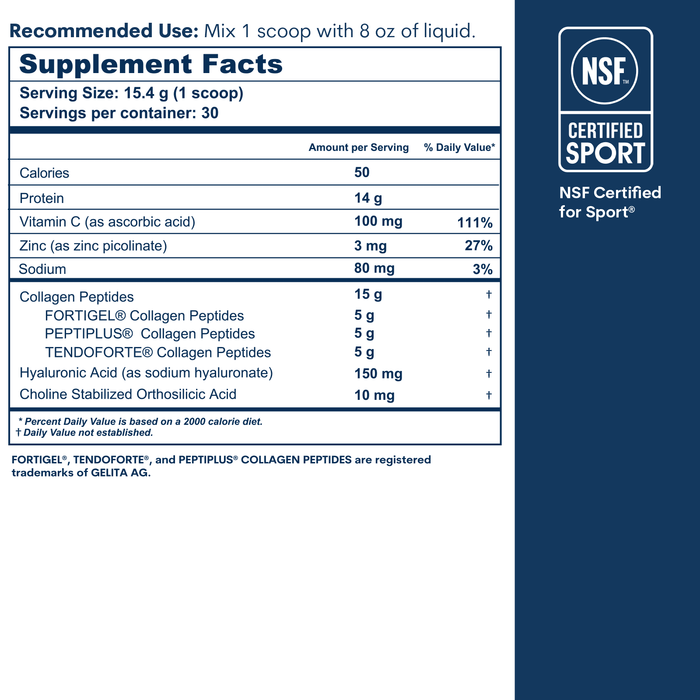 Collagen Peptides Powder Unflavored