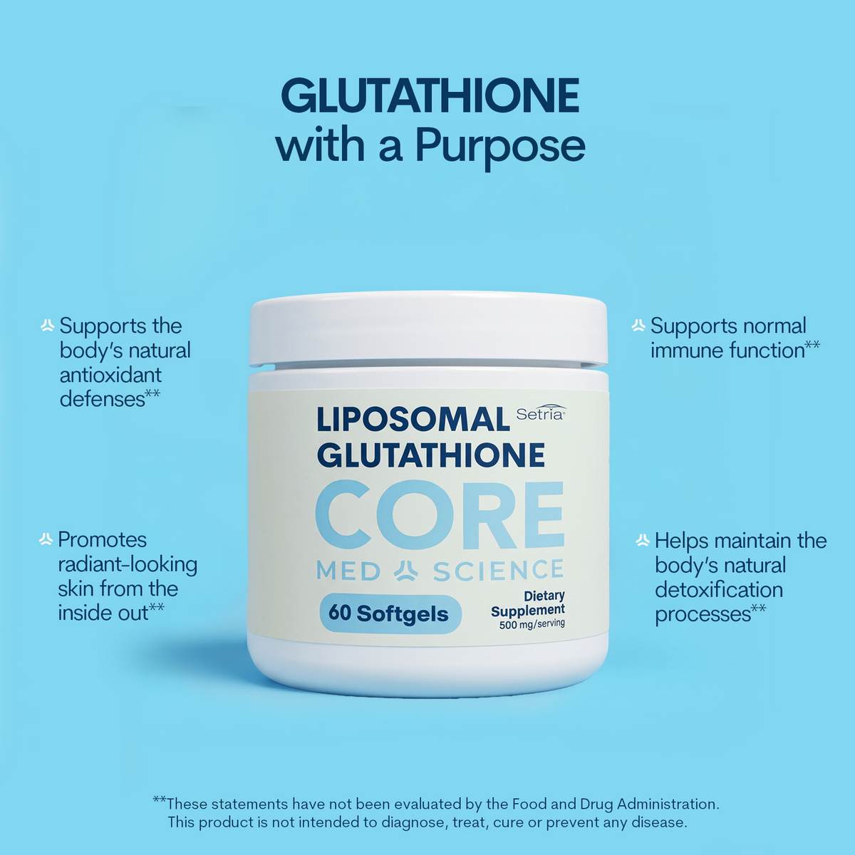 Liposomal Glutathione - Softgels (60 Count / 30 Servings)