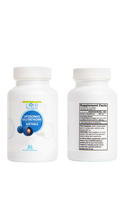 Liposomal Glutathione - Softgels (60 Count / 30 Servings)