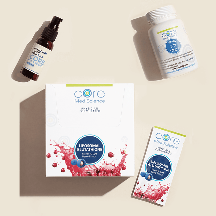 Liquid Liposomal Glutathione (4 FL OZ/ 30 Servings) - CoreMedScience Core Med Science Liquid Liposomal Glutathione (4 FL OZ/ 30 Servings) - CoreMedScience Core Med Science