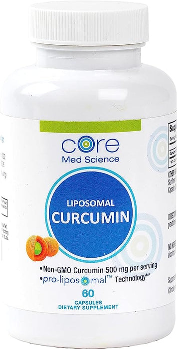 Liposomal Curcumin 500 mg - Capsules (60 Count/ 30 Servings)