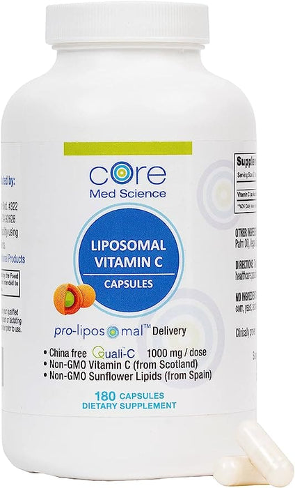 Liposomal Vitamin C - Capsules (180 Count / 90 Servings)