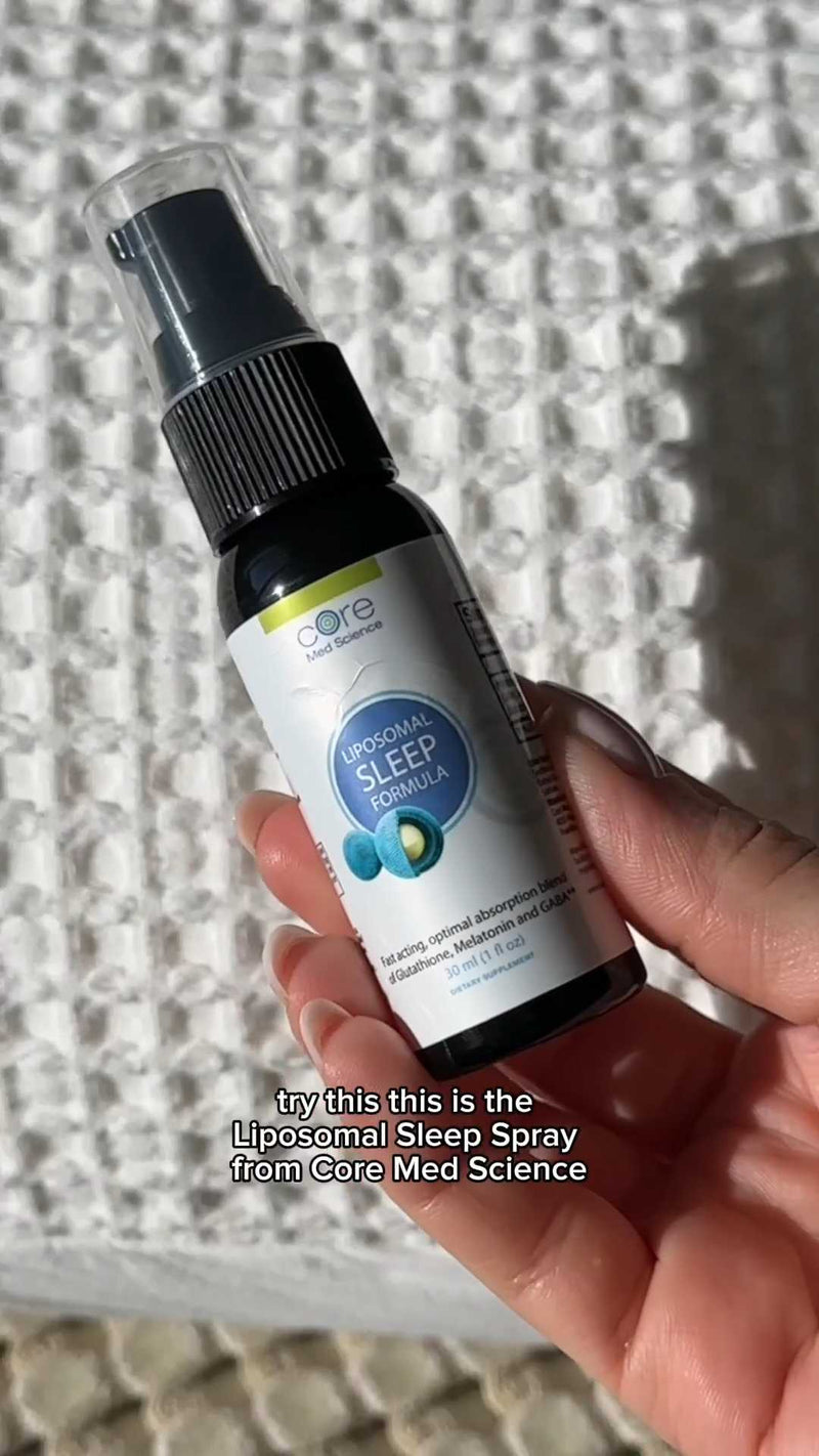 glutathione fertility Liposomal Liquid Melatonin Sleep Aid Supplement With GABA and Glutathione