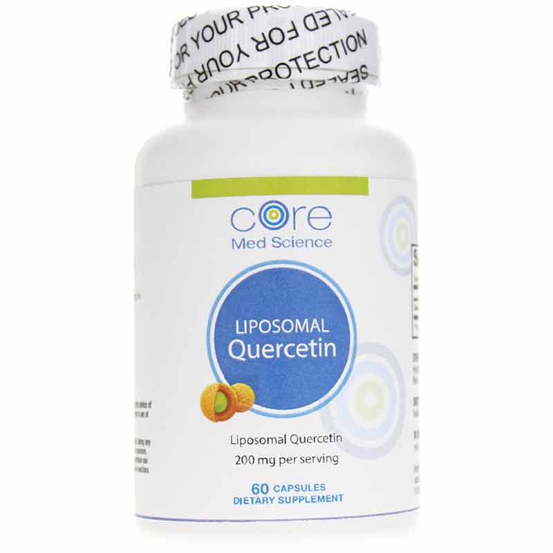 Liposomal Quercetin 200mg - Capsules (60 count / 30 servings) — Core ...