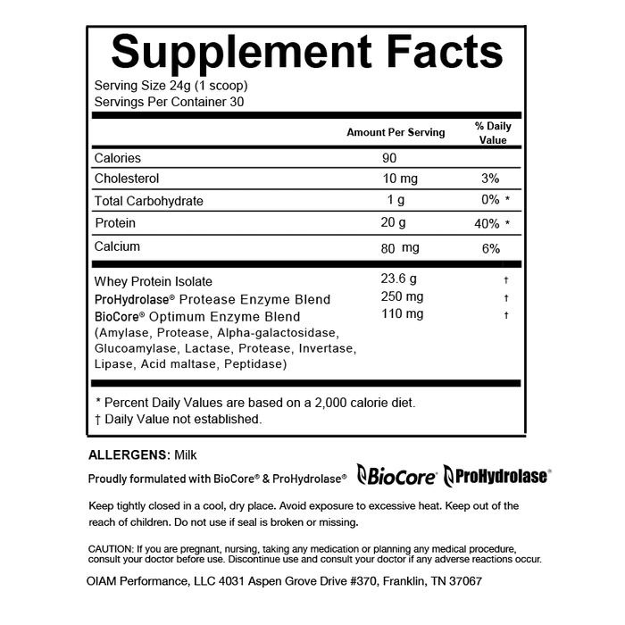 Whey Protein - Unflavored