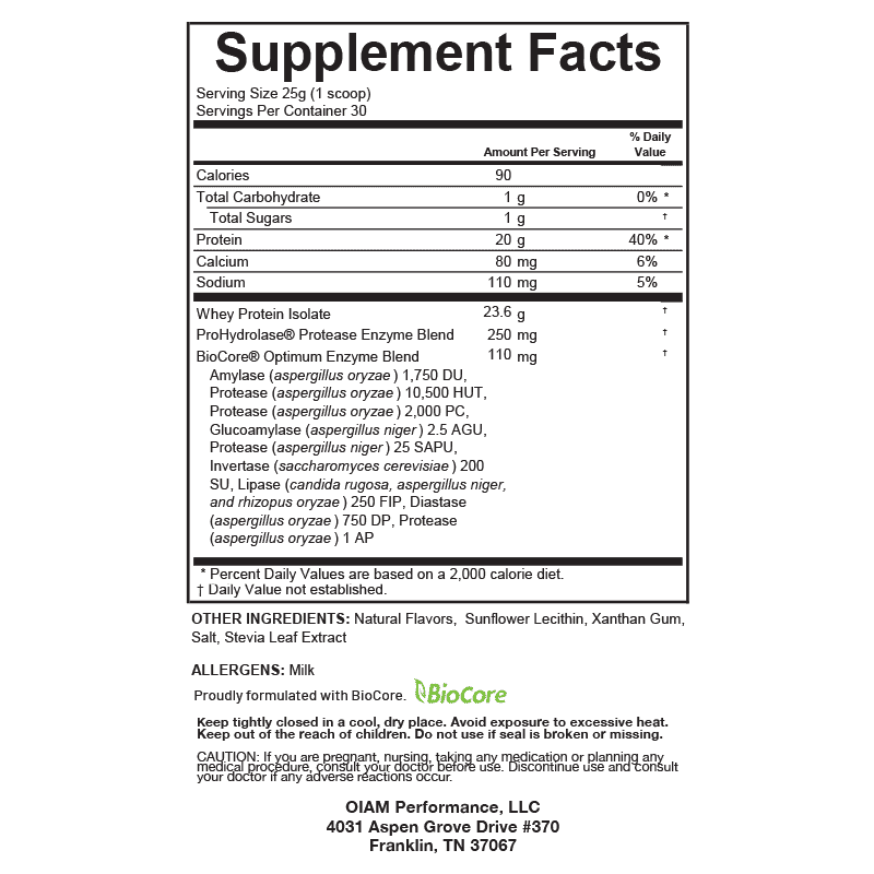 Whey Protein - Vanilla