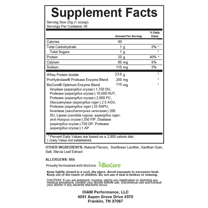 Whey Protein - Vanilla