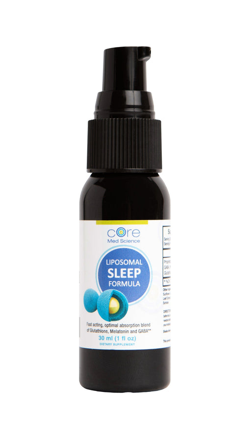 Bottle of Liposomal Sleep Formula, Core Med Science