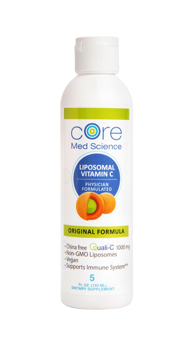 Bottle of Liposomal Vitamin C - Liquid - Orange